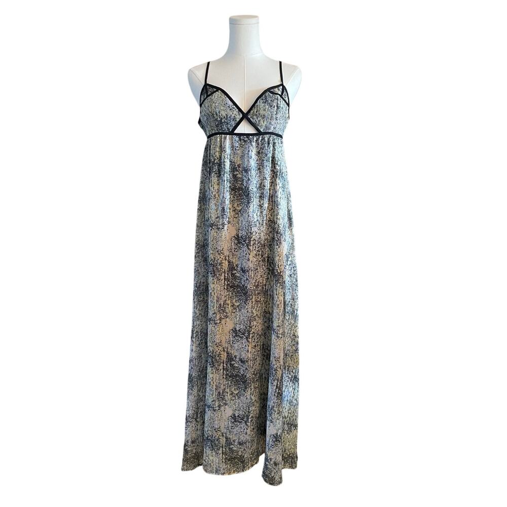 Lola‎ Maxi Dress Long Spaghetti Strap Summer Dress Size Large